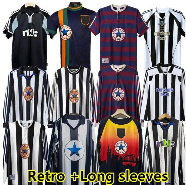 95 96 97 99 2000 01 03 04 05 Newcaslte NUFC SHEARER Retro SOCCER jerseys HAMANN SHEARER PINAS 1993 1980 82 05 2006 UNITED OWEN classic FOOTBALL SHIRTS Ginola