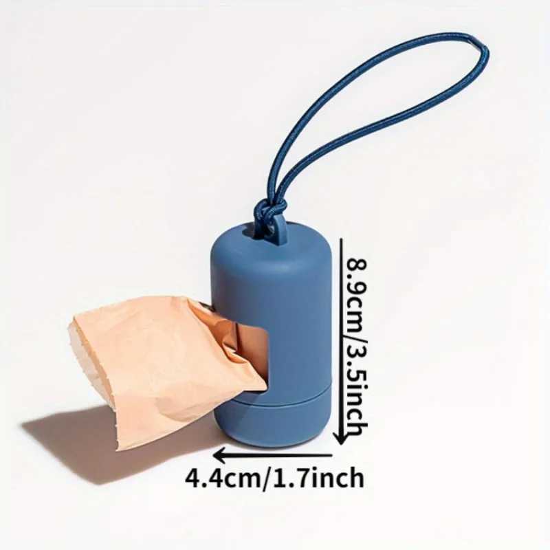 1PC Portable Dog Pet Waste Bag Dispenser Mini Pet Cleaning Garbage Bag Organizer Home Kitchen SuppliesXJ250104