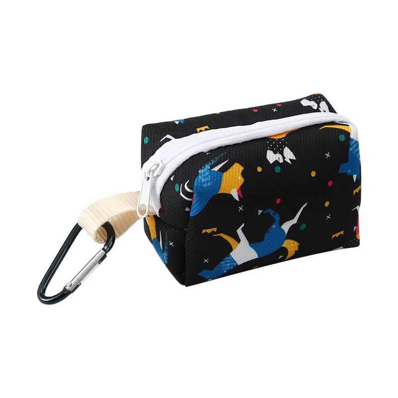 Dog Poop Bag Holder Leash Attachment - Poop Bag Dispenser for Leash -Pet Waste Bag Dispenser Fabric Dog Bag Dispenser for DogsXJ250104