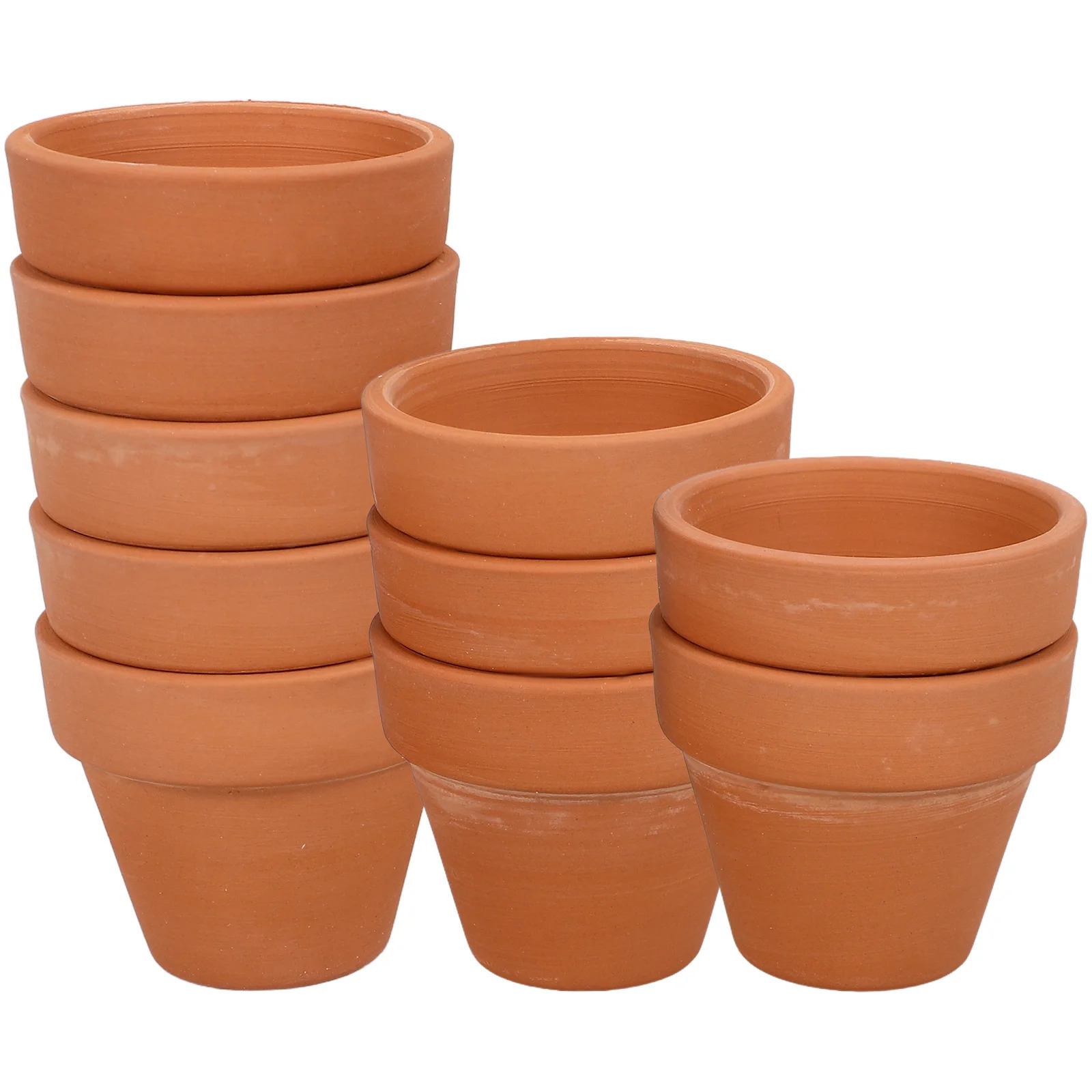 4.5x4cm Small Mini Terracotta Pot Clay Ceramic Pottery Planter Flower Pots Succulent Nursery Pots Great For Plants Crafts 241230