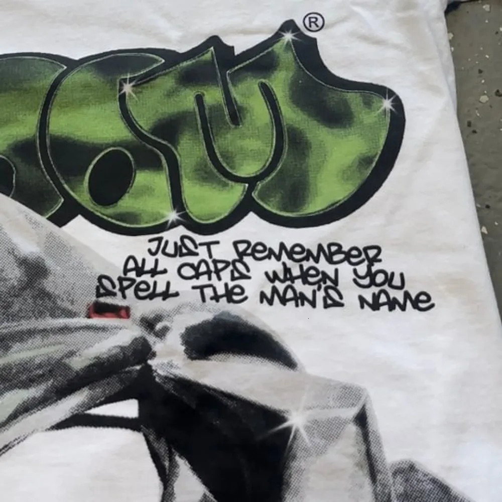 Street clothing T-shirt Y2K top Gothic hip-hop MF doomsday graphic printing oversized T-shirt mens round neck cotton short sleeved dress 250103