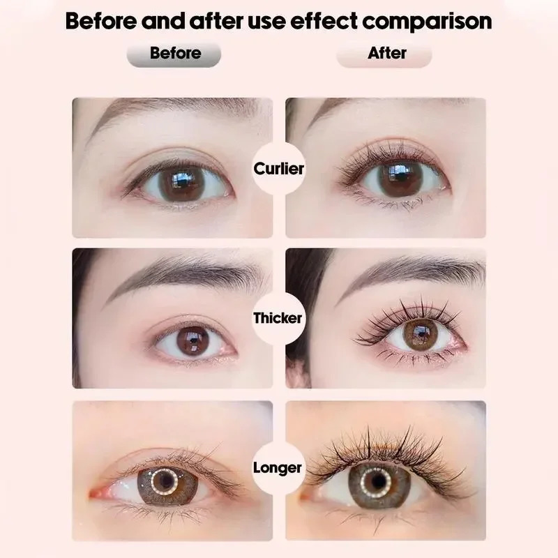 Explosive eyelash curler long-lasting womens portable non clip eyelid curling device eye lash curler 241226