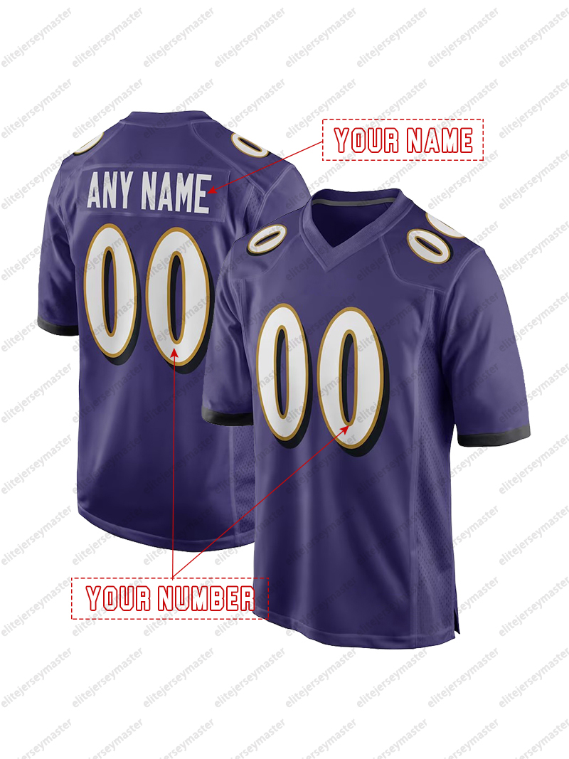 Jackson Football Jerseys Henry Stitched Personalized Customized Jerseys Custom Any Number Name For Mens Women Youth B888