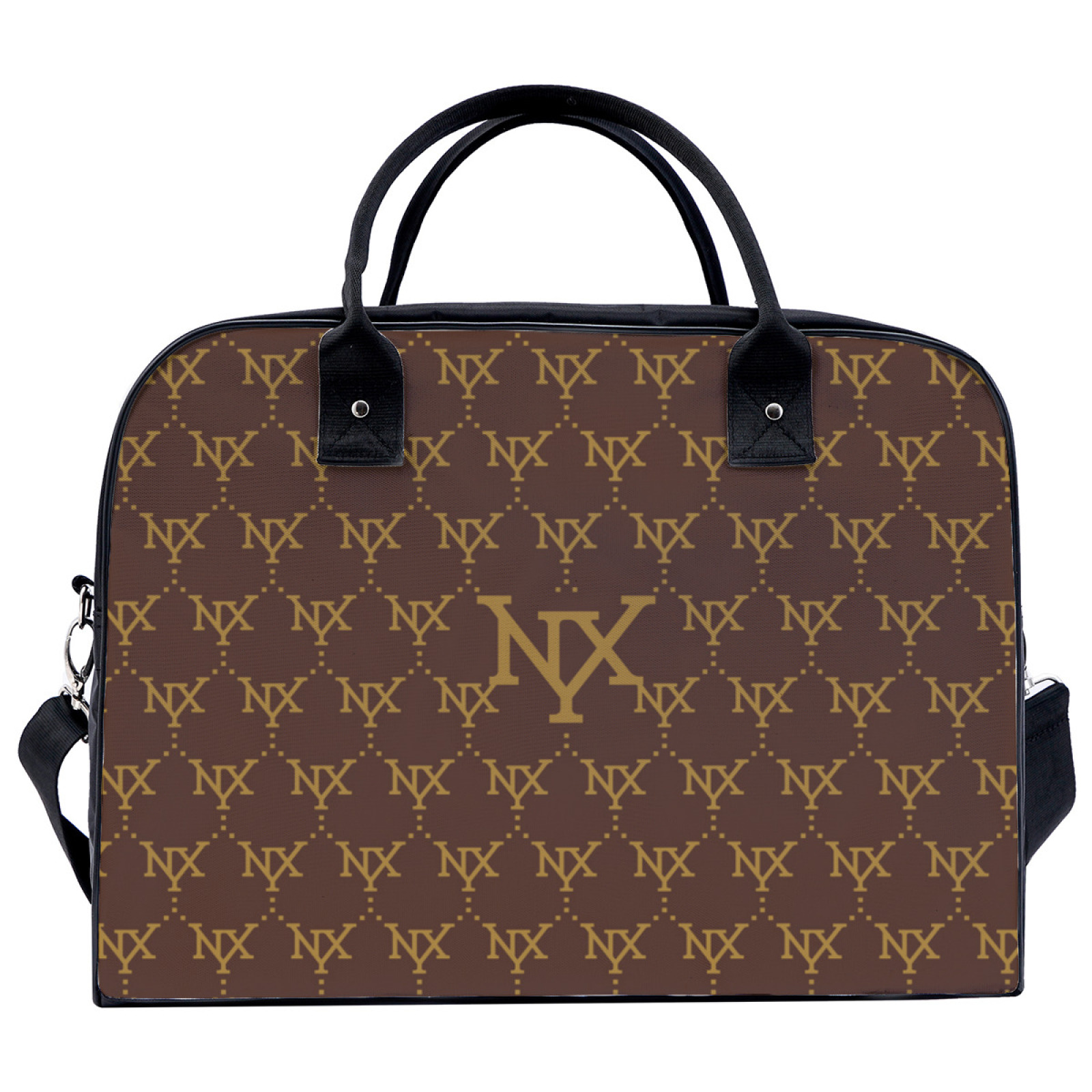 NXY travel bag tote Duffel bag luggage Women Polyester Duffle Bags Handbags Fashion classic large capacity baggage travels bags with dust bag 43CM