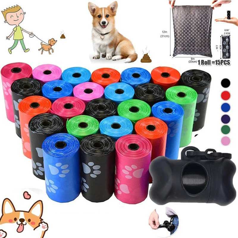 Dog Poop Bag Degradation Disposable Garbage Bag Carton Pick Up Toilet Bags Cat Waste Bags Outdoor Clean Garbage BagXJ250104