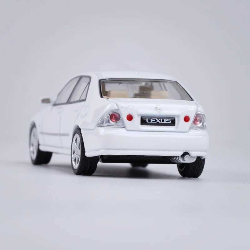 Diecast Model Cars 1 64 Lexus IS300 alloy car model die-casting metal classic car model high simulation micro scale series childrens gift CL250104