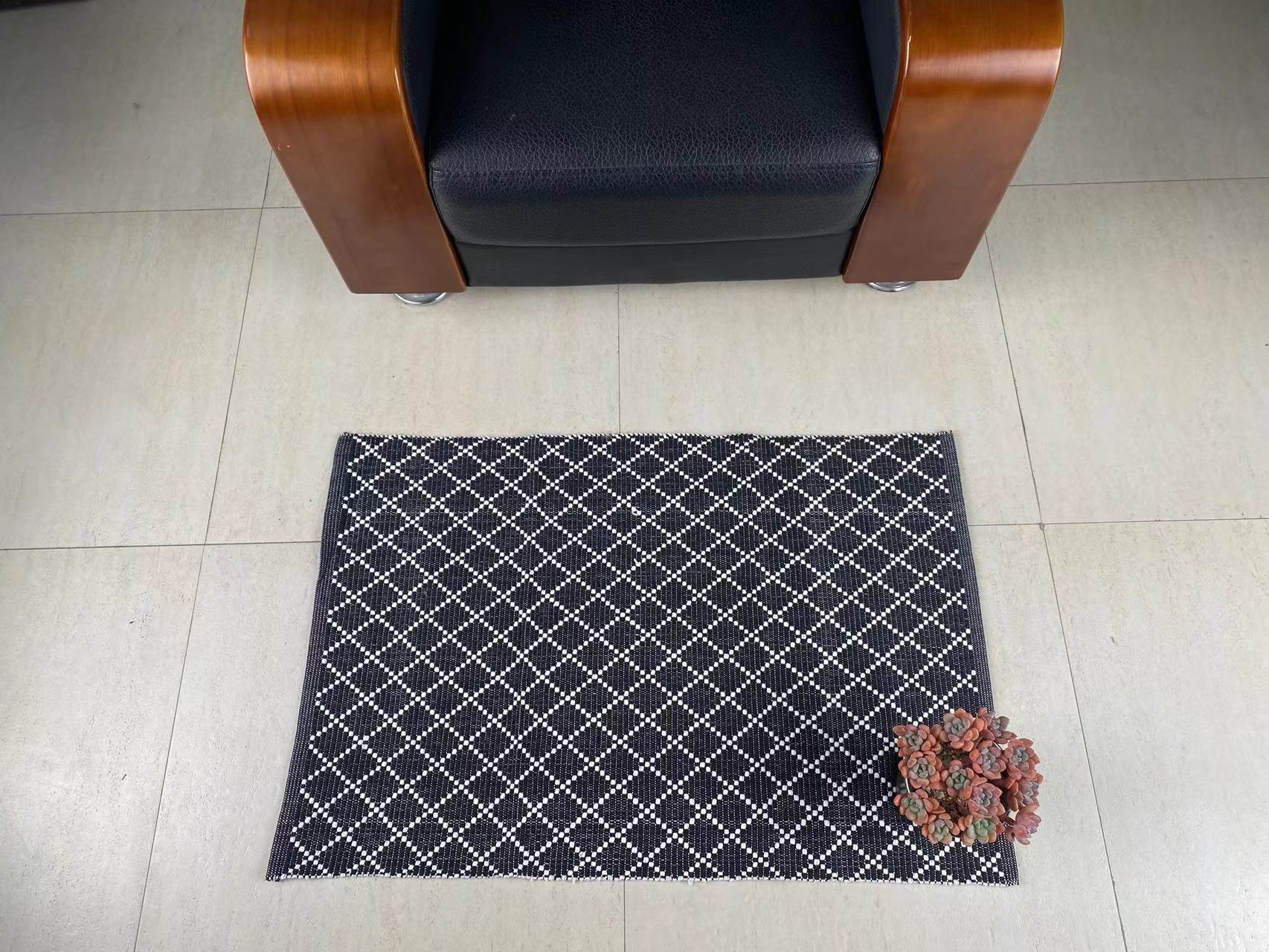 Luxurious Handwoven Cotton Carpets Perfect Blend of Style and Functionality for Any Interior Design Scheme
