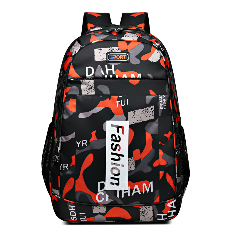 New high-capacity Oxford camouflage student leisure travel business outdoor backpack