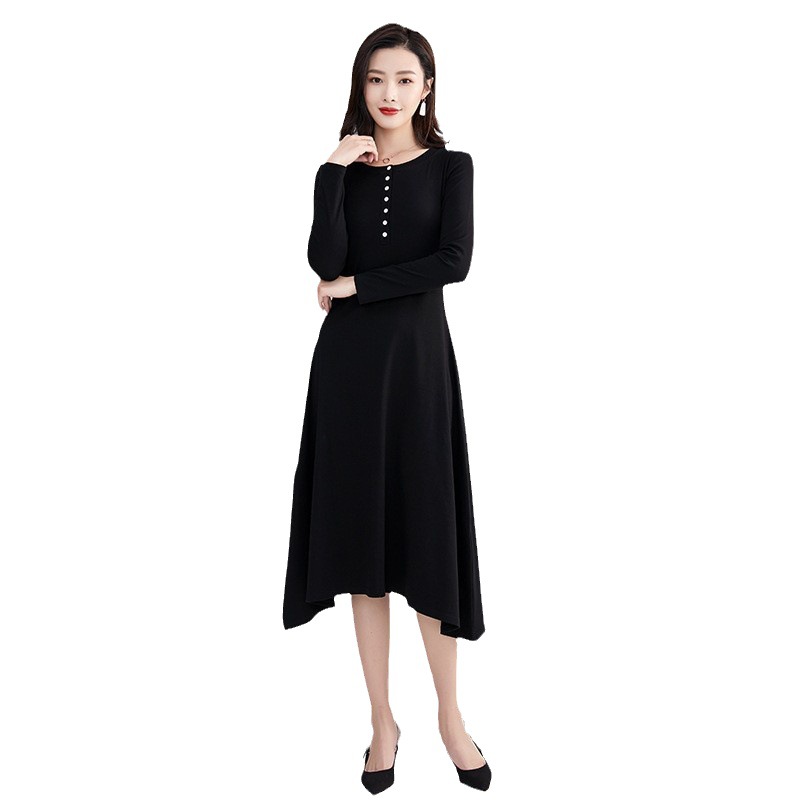 L58931 Autumn temperament sweet turtleneck sweater 2024 new women's Korean version solid color fashion bottoming t-shirt skirt