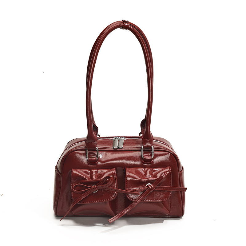 Underarm Multi Pocket For Women 2024 New Korean Version Trendy Fashionable Travel Bag, Niche And Simple Casual Shoulder Bag