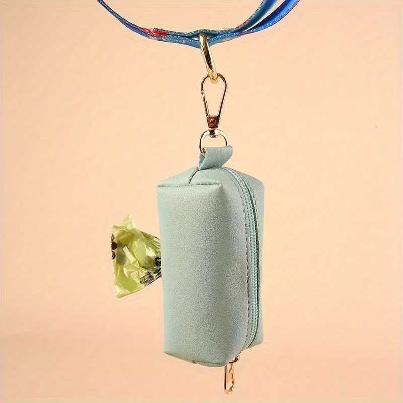 1pc Portable Dog Waste Bag Dispenser -Poop Bag Holder For Pets Convenient Dog Waste Pouch For Walks And TravelXJ250104