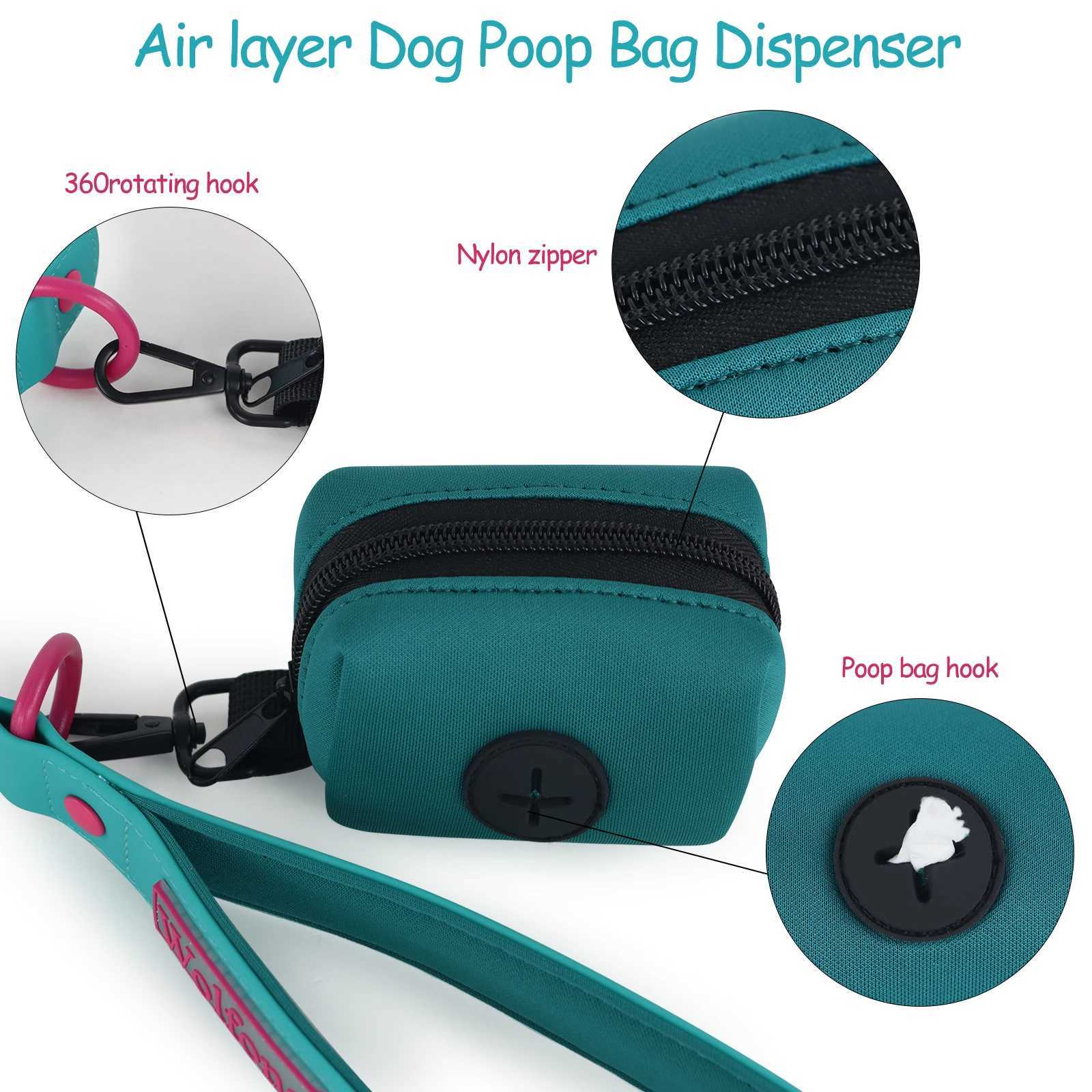Personalized Dog Poop Bags Carrier Portable Pet Dispenser Hanging type Poop Bags for Dog Holder Garbage Holder DispensersXJ250104