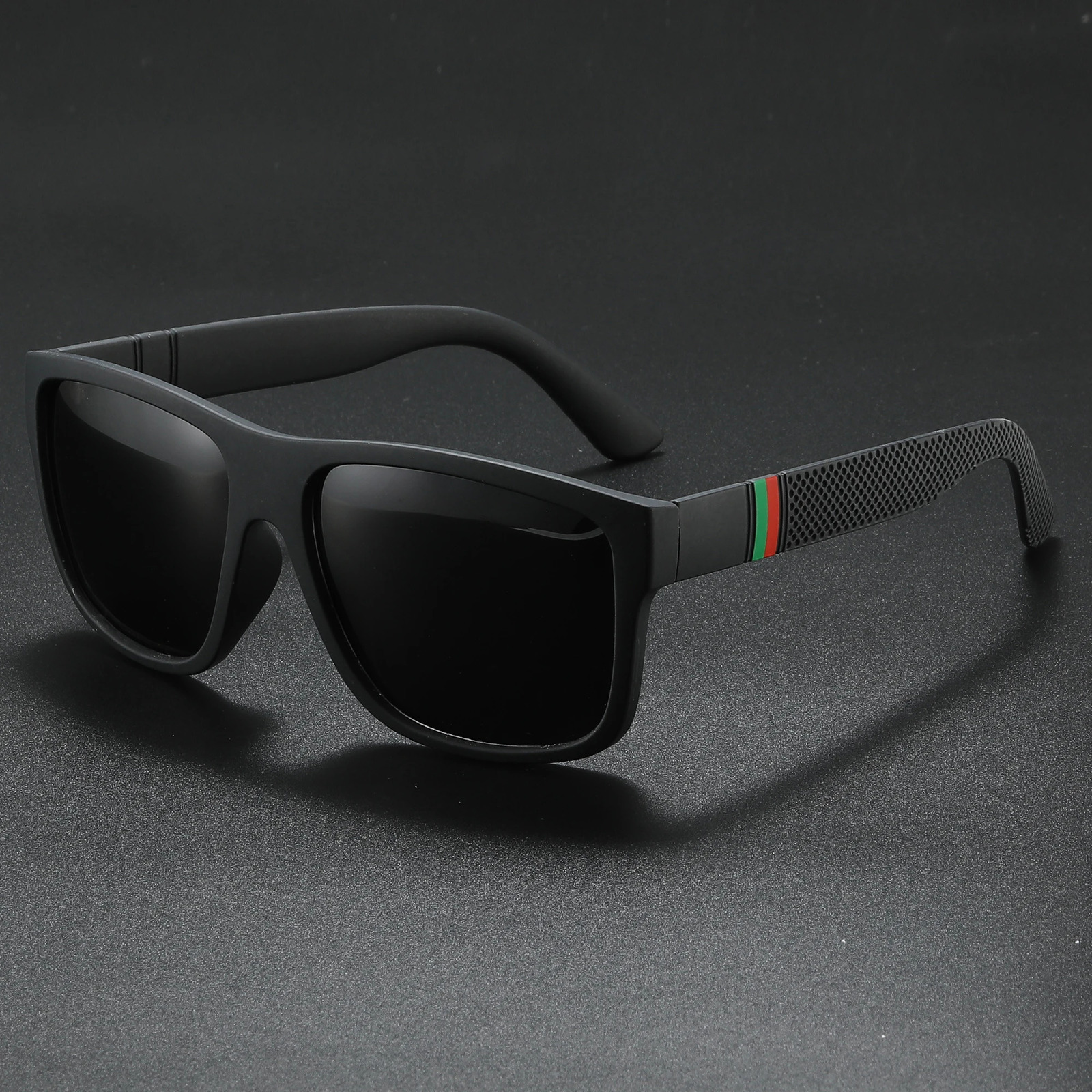 Fashion Oversized Polarized Sunglasses Men Women Driving Fishing Travel Vintage Square Sun Glasses For Man UV400 Eyewear 241228