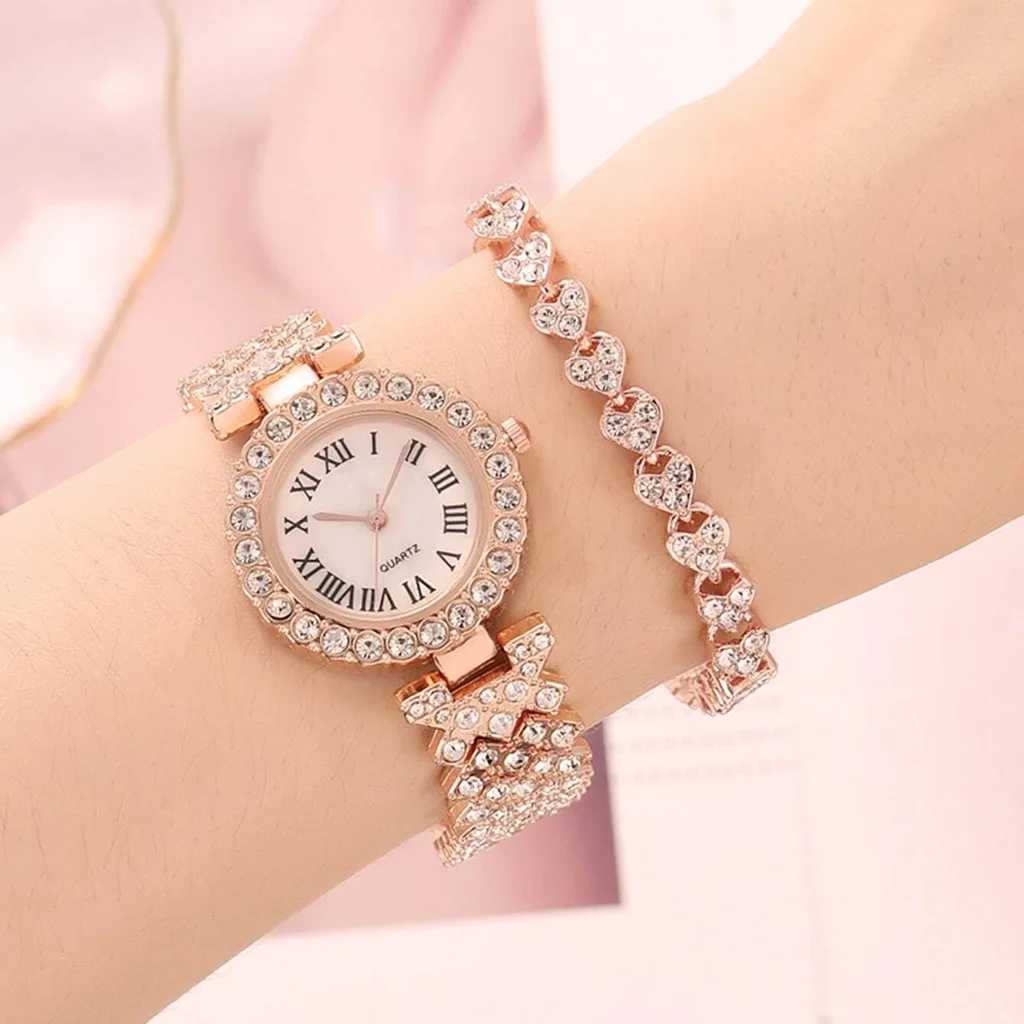 2023 best-selling product luxury brand Reloj MUJI bracelet set diamond steel strip W250104