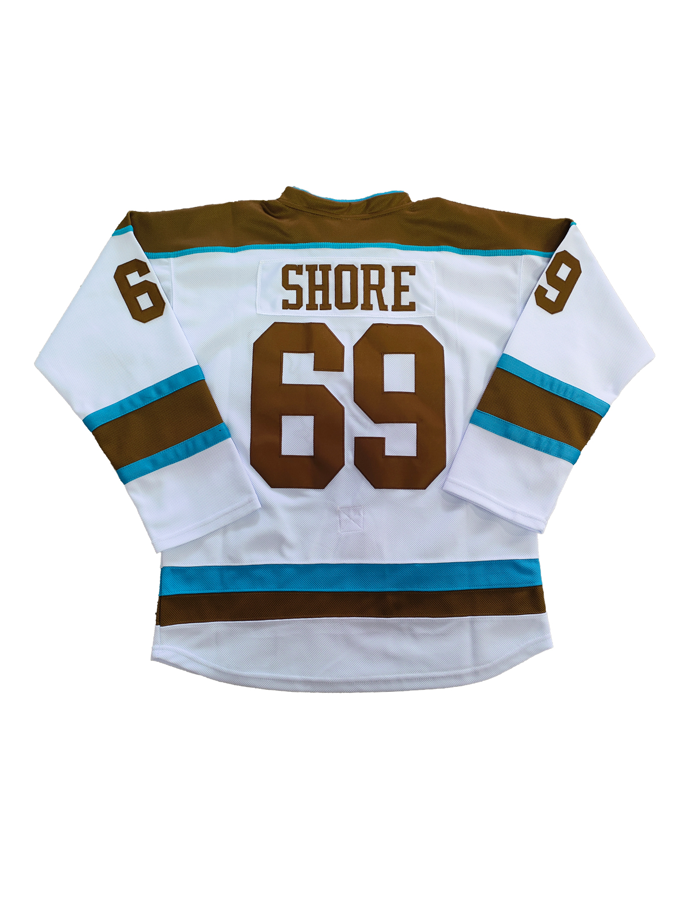 #69 Shoresy White Sudbury Blueberry Hockey Stitched Name And Number Jeresy for Daily Casual&Sports Wear