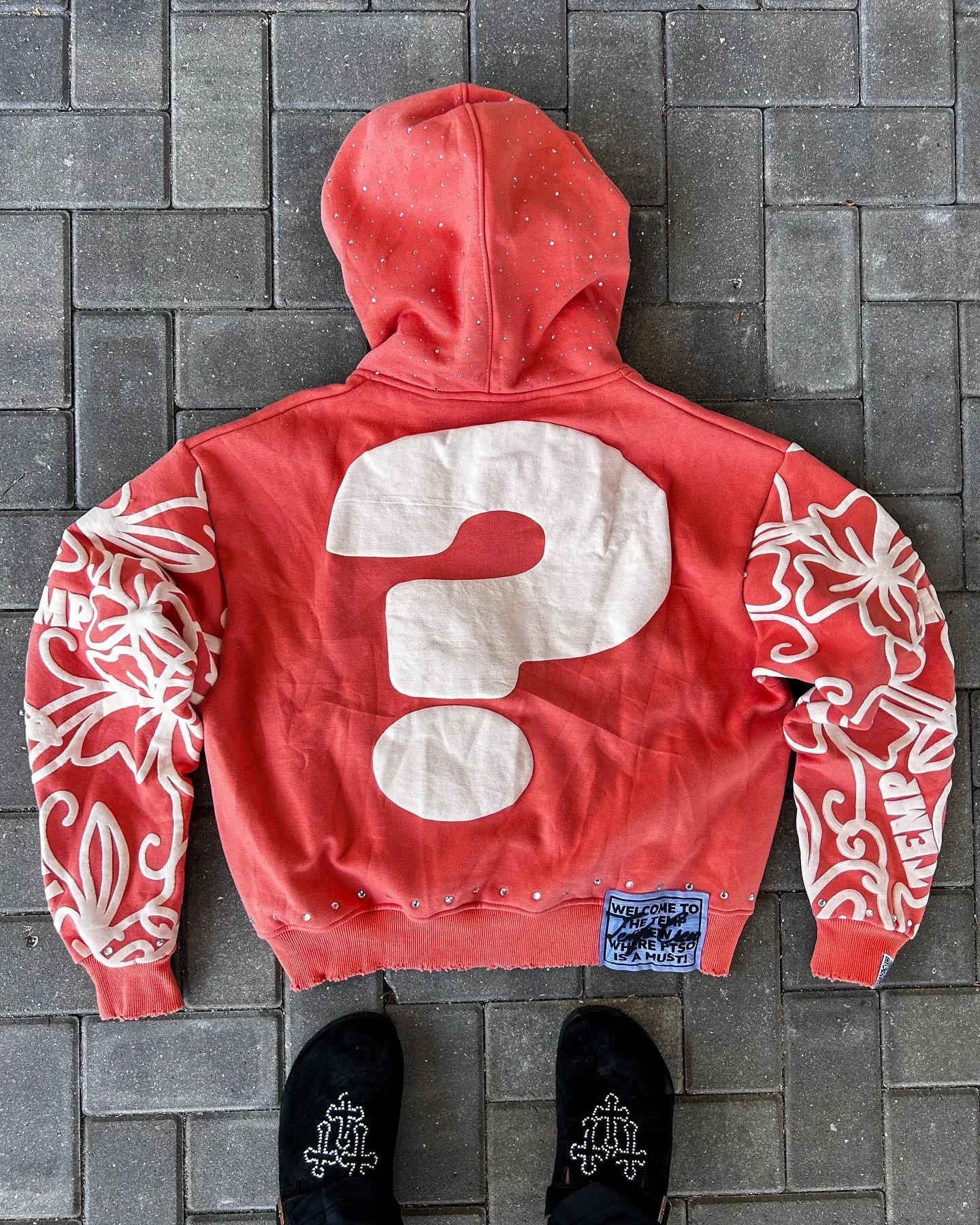 Y2K Zip Hoodie American Hip Hop Trend Fashion Alphabet Vintage Hooded Long Sleeve Sports Hood Men Women Street Wear 250103