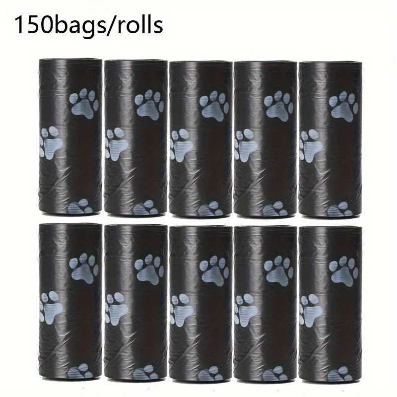 Thick Leak-Proof Dog Poop Bags for Outdoor Walks Polyethylene Material Animal Waste Disposal 300 Count 20 RollsXJ250104