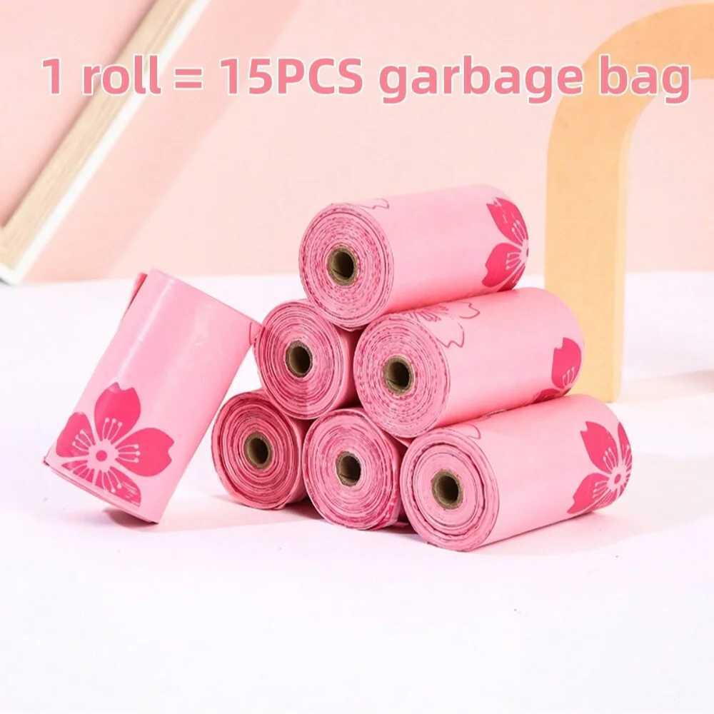 New Eco-friendly Pet Waste BagsBiodegradable Poop Pickup BagsDog Poop Pickup Cat Poop Feces Bags Outdoor Portable Pet SuppliesXJ250104