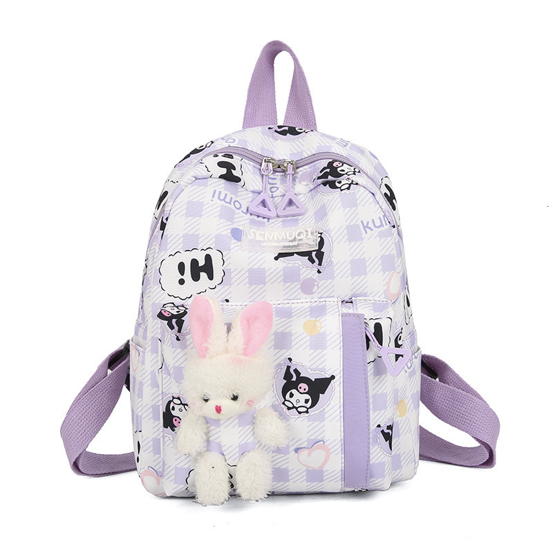 New For Girls' Travel, Lightweight Nylon Backpack, Children's Doll, Oxford Cloth Preschool Bag