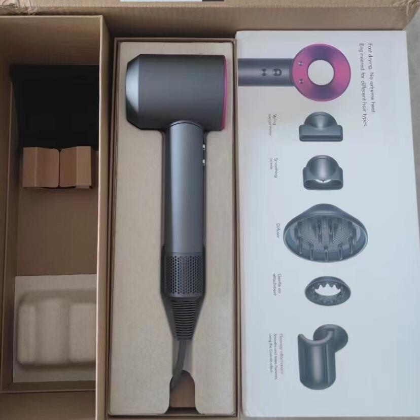 Ladies' multi-functional five-in-one bladeless dryer, quick-drying hair care styling tool, safe professional family travel and hotel box