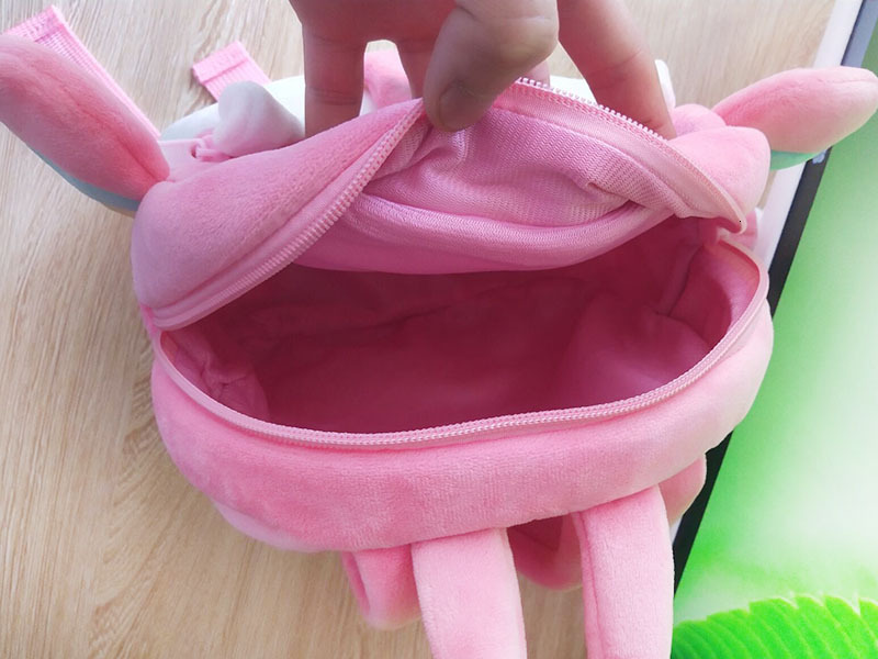 Children's Cute Plush Cartoon Unicorn Casual Backpack, Suitable For School, Travel, Kids School Baby Bag