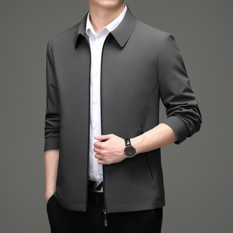 3082 Men's Sleek Slim-Fit Casual Suit - Modern Fashion for Everyday Elegance