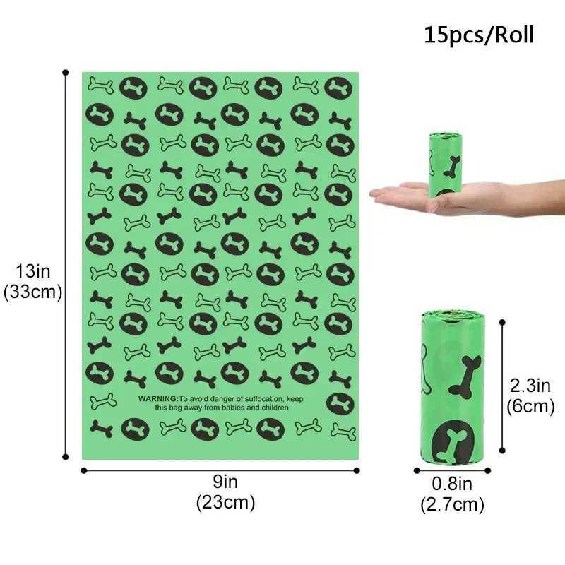 Degradable Dog Poop Bag for Puppy Outdoor Tools Toilet Pet Cat Garbage Bags for Dog Trash Litter Cleaning Tools Shit BagsXJ250104