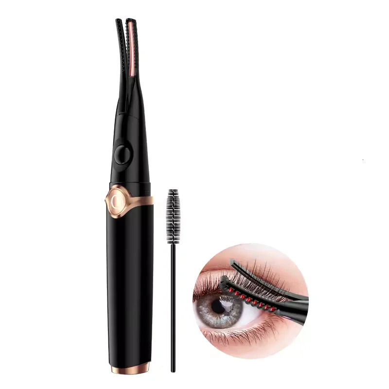 Perfect Heated Eyelash Curler Clip Type Heating Electric Perm Eyelash Curler Eyelash Curling Tool Eye Makeup brush 241226