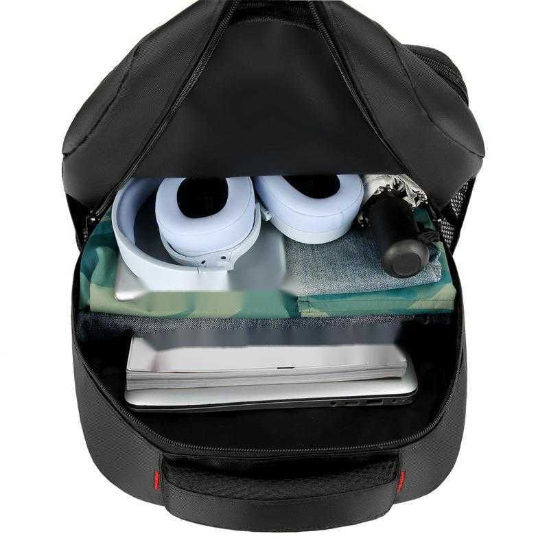 Mens Backpack Business Computer Bag Korean Fashion Schoolbag for College Students Leisure Travel Backpack 240920