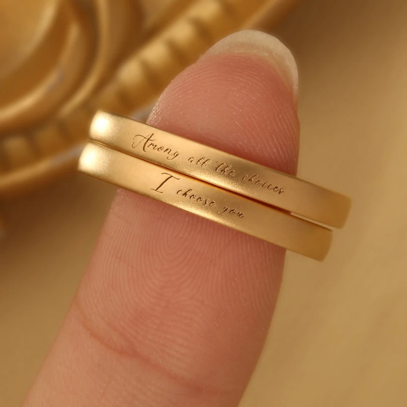 Customizable carving 18K/14K/10K Gold PT950 Platinum Diamond Couple Rings Exquisite Wedding/Engagement Gift 250103