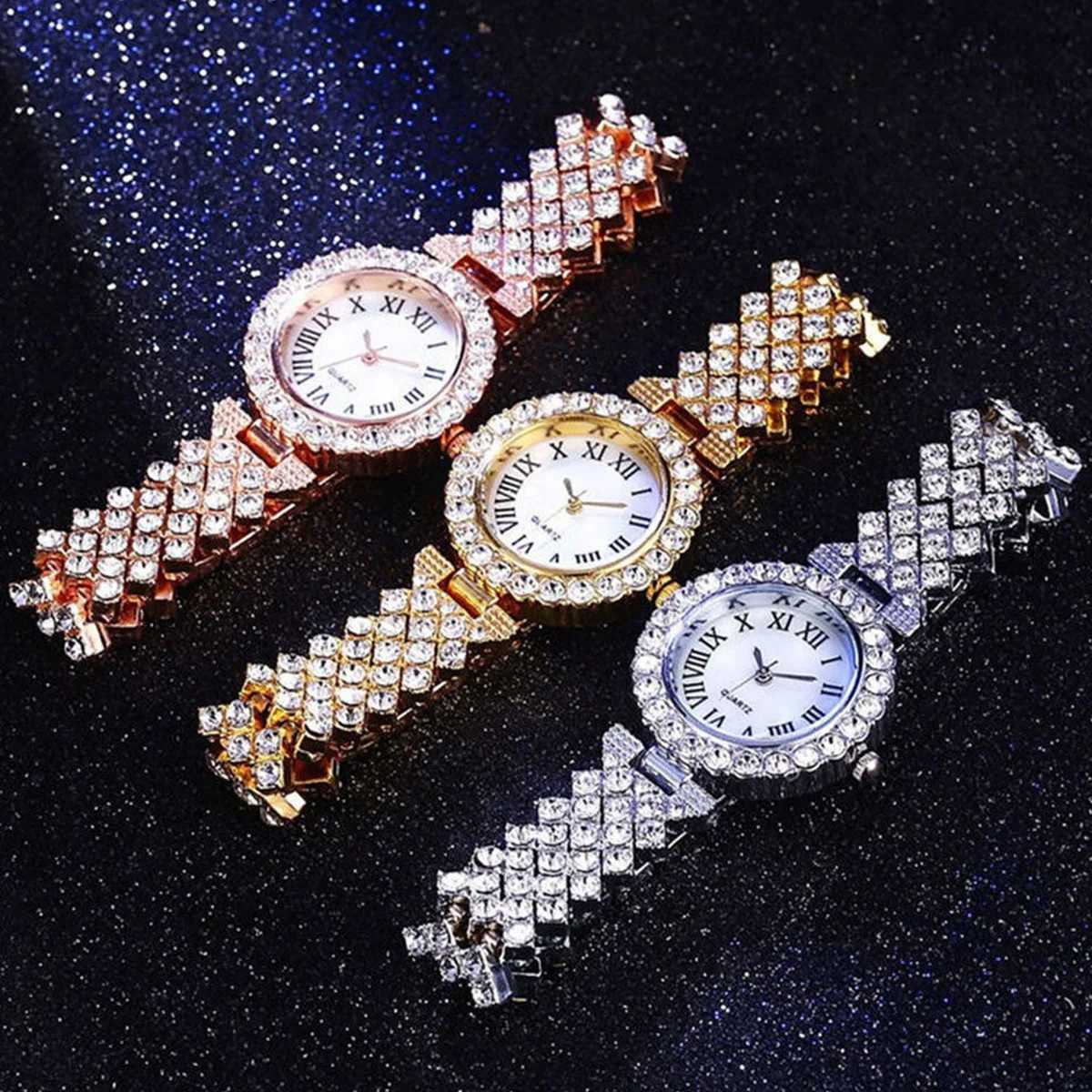 2023 best-selling product luxury brand Reloj MUJI bracelet set diamond steel strip W250104