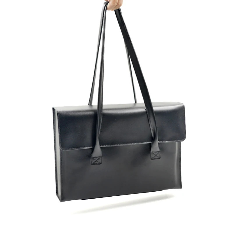 Ladies PU Leather Laptop Bag Handbag 13/14/15.6/16 Inch For Single Shoulder Bags 250102