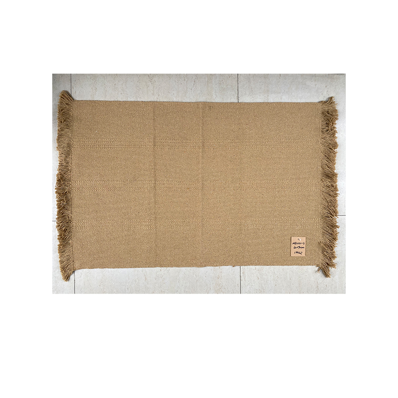 Versatile Solid Workmanship Cotton Carpet Sturdy and Colorful Design