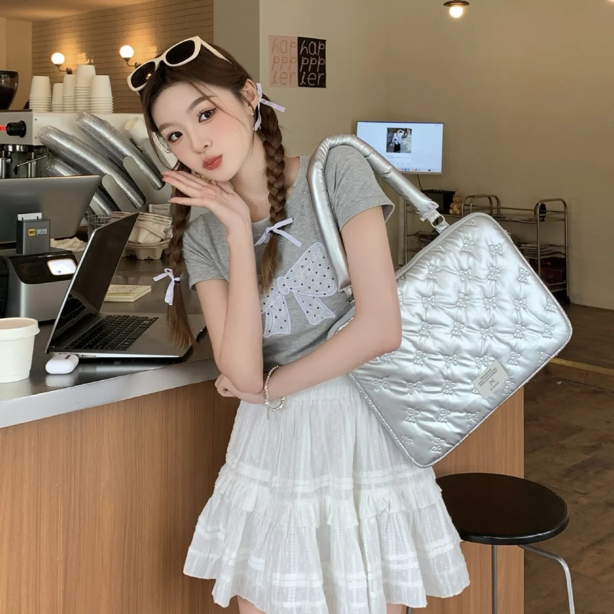 Cute Laptop Handbag 11 13.3 15 Inch Table SlEEve Carry Case for Notebook Bag 250102