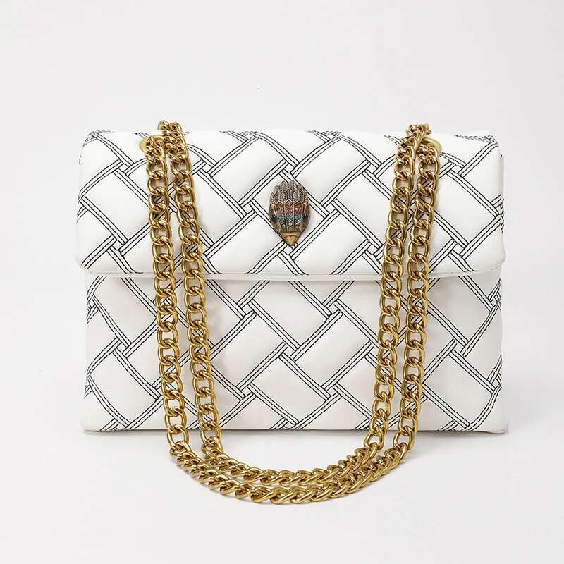 2025 Latest Fashion Women's Square Shoulder Fashion Chain Bag Women's Designer Handbag Simple and Elegant Shoulder Bag