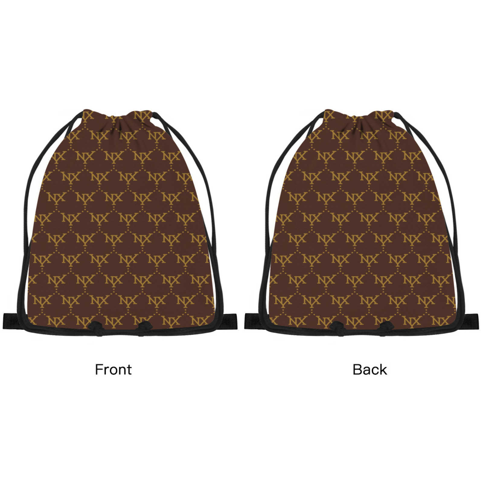 NXY Drawstring bag Polyester Sports Backpack Personalised Waterproof Gym With Drawstring Durable And Waterproof 250104