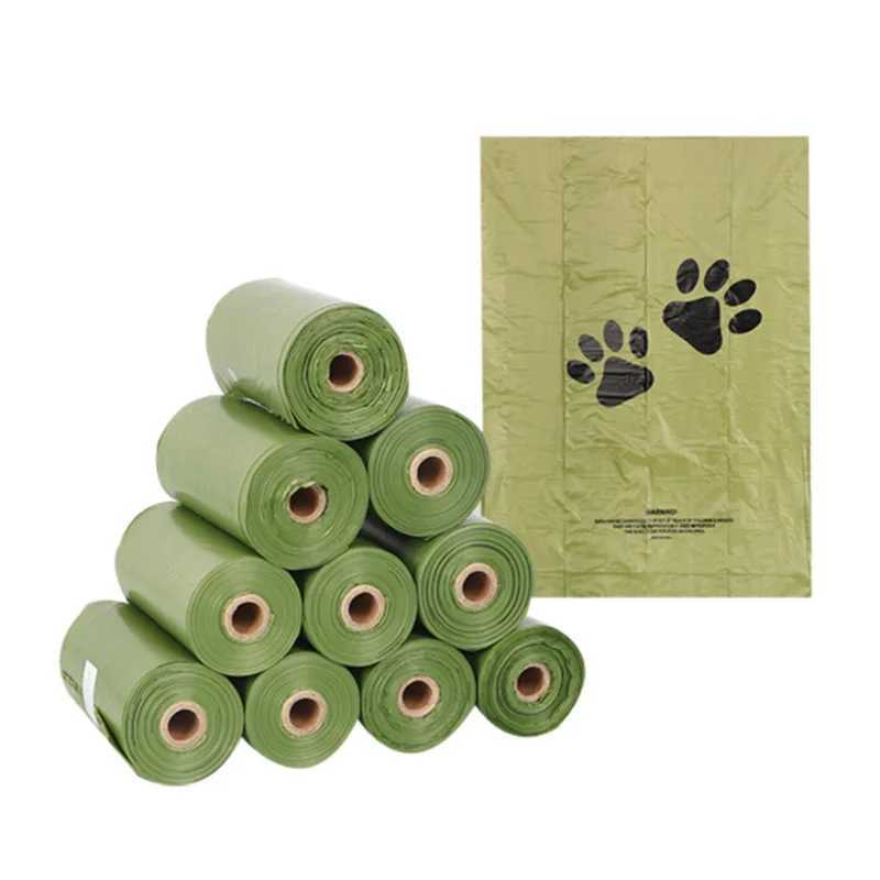 Dog Poop Bags Leak Proof Extra Thick Waste Bag Refill Rolls 13x9 Inch Dogs Lavender Scented Doggie Plant Based PE Doggy Cat PetXJ250104