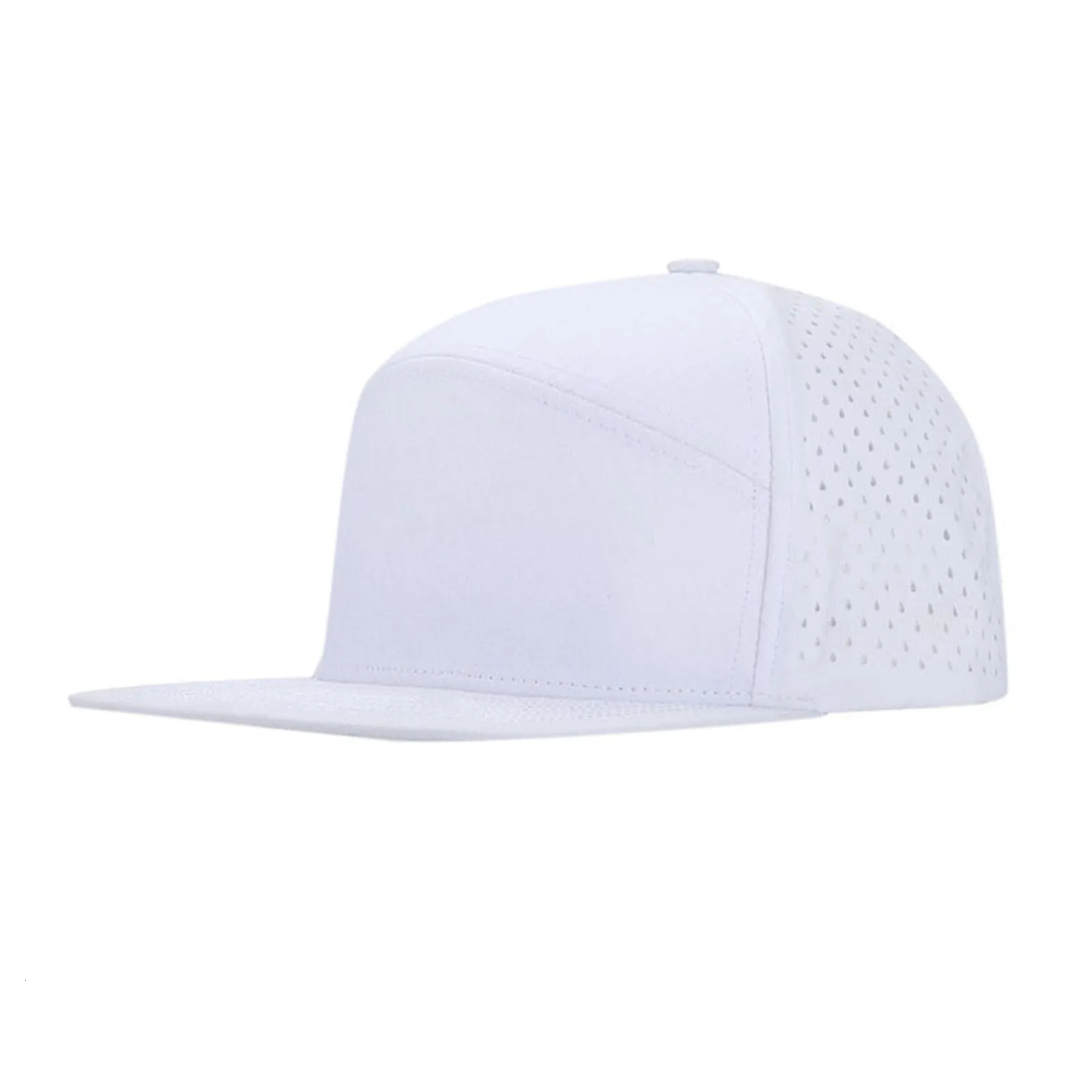 Men Flat Brim Baseball Cap Adjustable Performance Hat Perforated Cap Baseball Cap Size ucer 250103