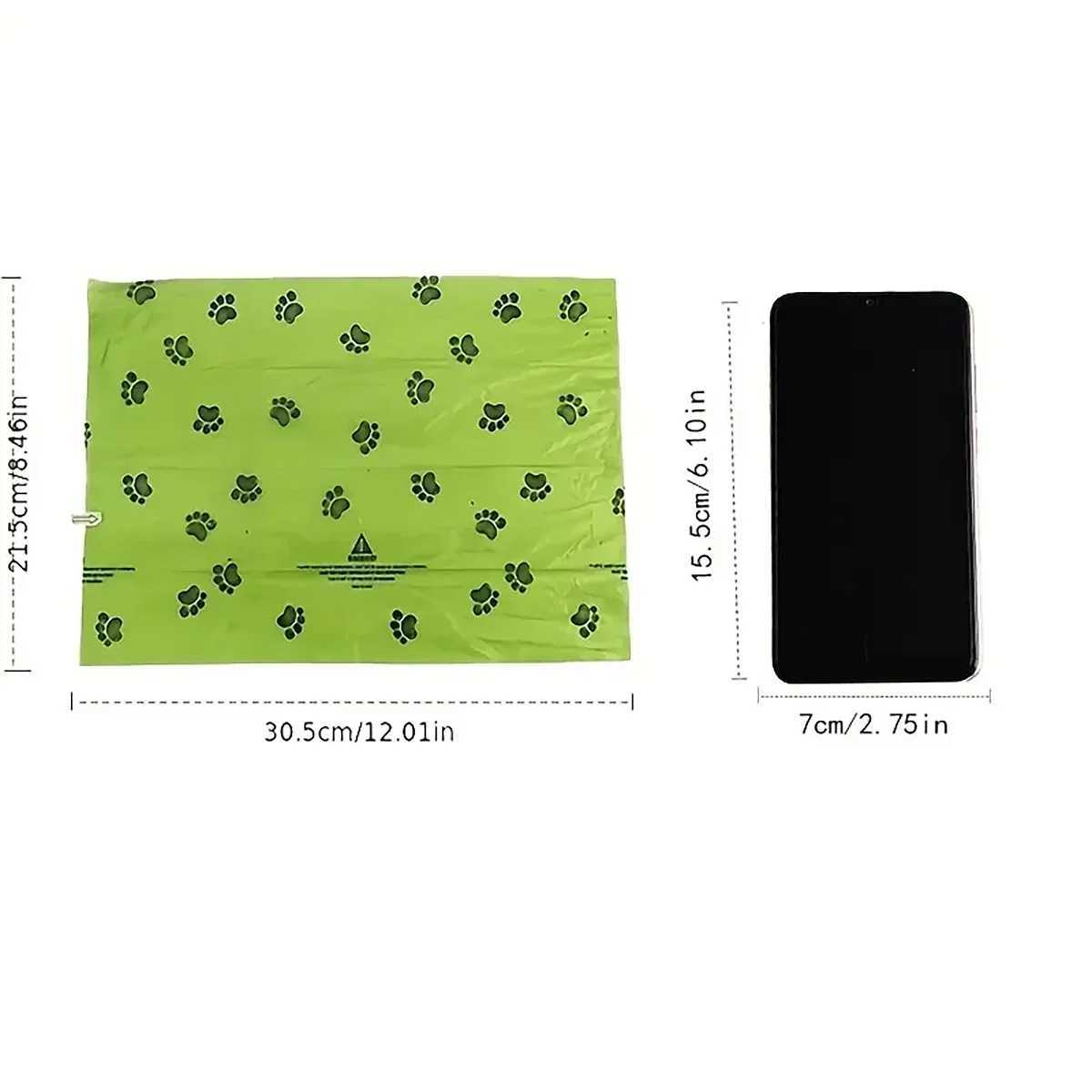 Dog Poop Bags Environmentally Friendly Poop Bags Leak-Proof Dog Waste Bags For Pet Outdoor Supplies biodegradable environmentallXJ250104