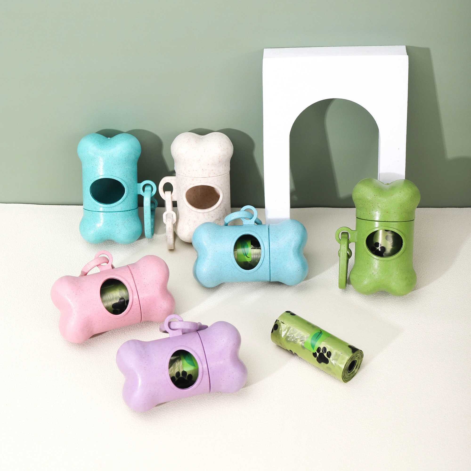 1pc 1 Roll Convenient Portable Pet Waste Bag Dispenser For Outdoor Walking And Travel - Includes Disposable Bags.XJ250104