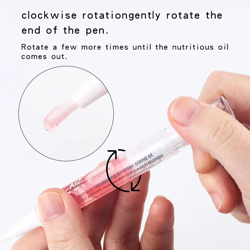30pcs Cuticle Oil Nail Care Nutrition Pen Nails Repair Hand Manicure Treatment Strengthening Product Set 241230