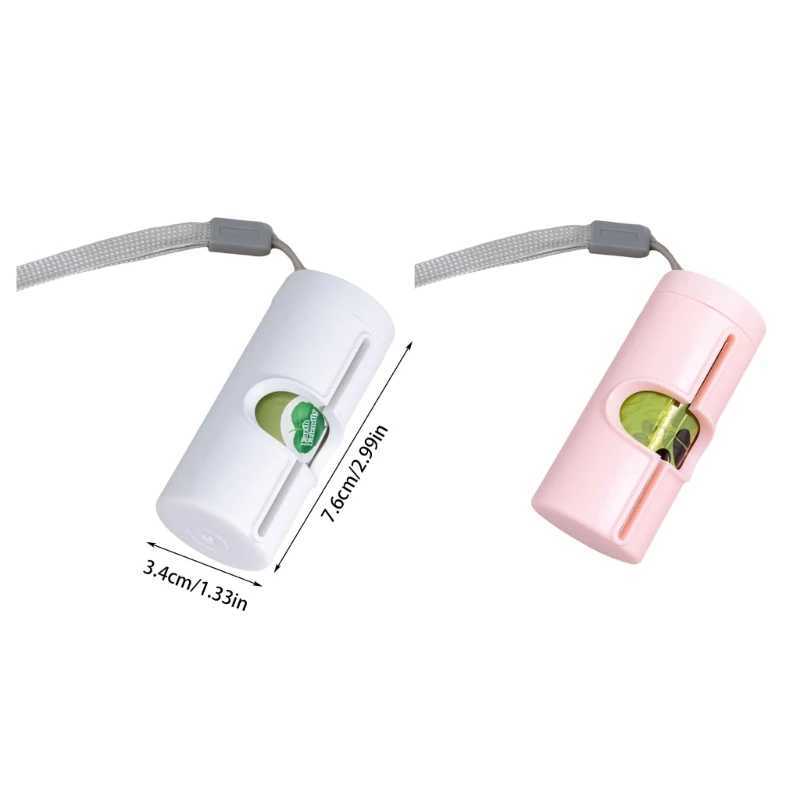 Dog Poop Bag Dispenser Dog Poop Bag Holder for Picking Up Outdoor Use Trash Bag Dispensers C6UEXJ250104