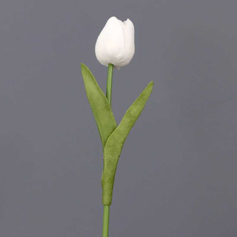 Pu mini tulip imitates granite red white ple green one touch tulip artificial flower room decoration desktop artificial W250104