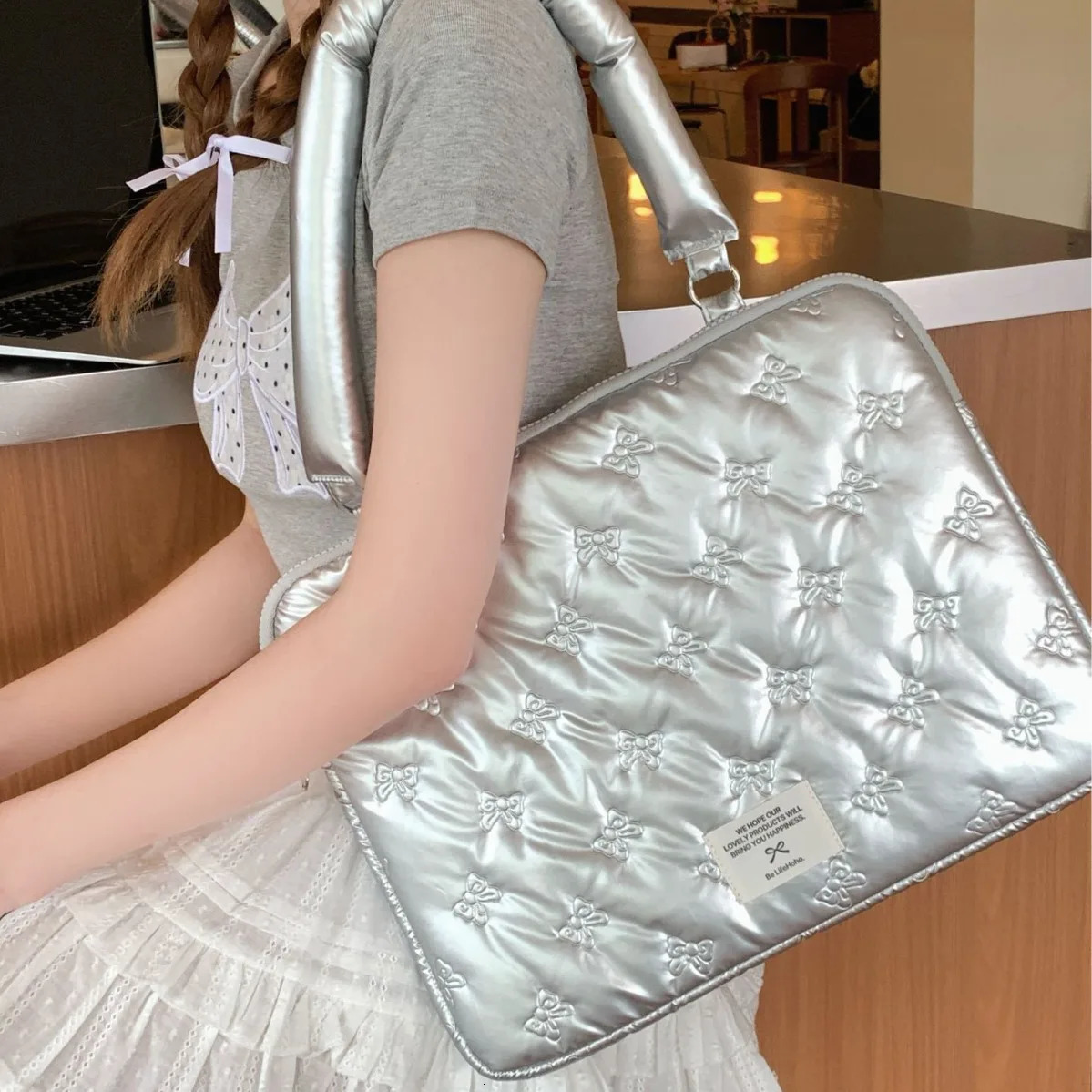 Cute Laptop Handbag 11 13.3 15 Inch Table SlEEve Carry Case for Notebook Bag 250102