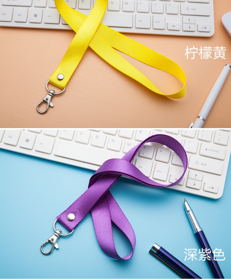 Factory Custom Printed Lanyard For Keys Logo Custom Design Badge Holder & Staff Cards multicolored Personalized Printing neck Landyard with logo