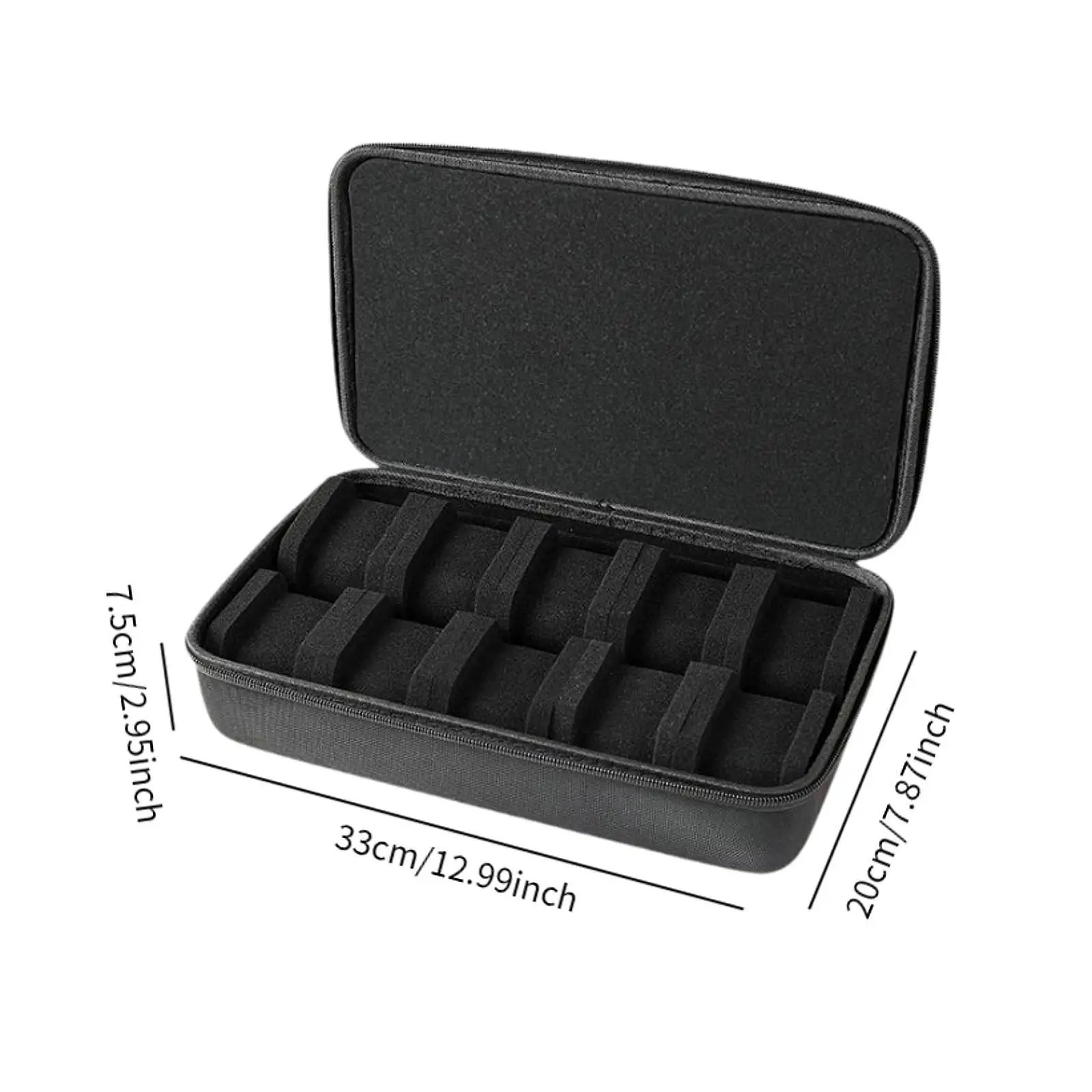 Watch Travel Case 10 Slot Watch Storage Bag Portable Watch Organizer Case for Watch Travel Case Collection Box 250102