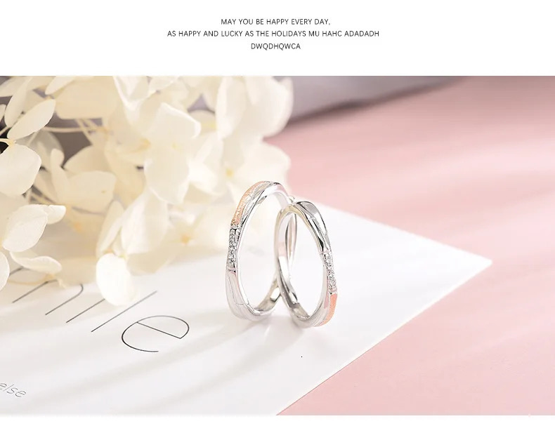 Unique Fashion Rings Lovers Couple Ring 250103