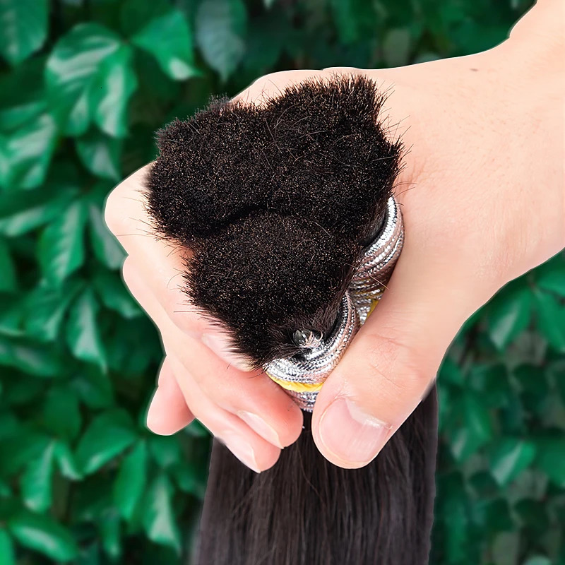 No Weft Bulk Human Hair Human Hair For Braiding 100% Unprocessed Human Hair Bulk Extensions Brazilian Hair 18-30inch 250103