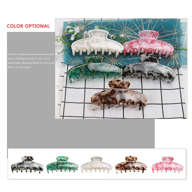 Simple French womens hair claw clip charming handmade hair jewelry decoration accessories - Wedding Christmas Ball 250102