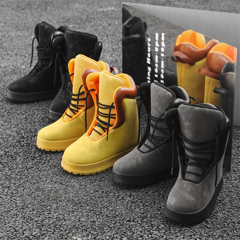 Men's Shoes 2025S New Item Niche Couple American High Beauty Super Hot Versatile Sports And Leisure Shoes Thick Soled Martin Boots High Top Board Shoes